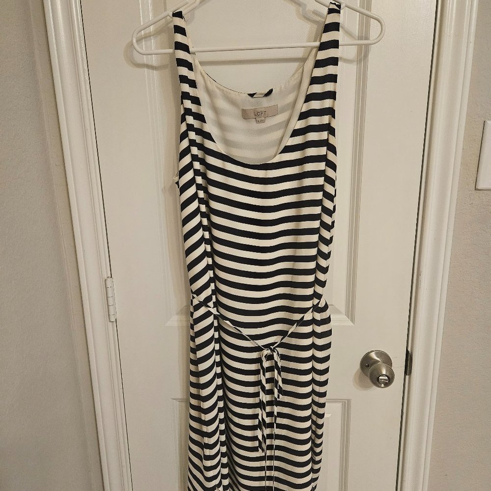 LOFT Midi Dress with tie